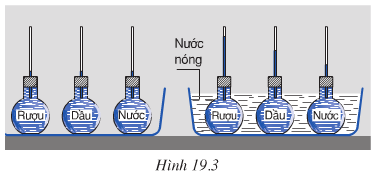 Giải bài 19 lý 6: Sự nở vì nhiệt của chất lỏng - sgk trang 60 