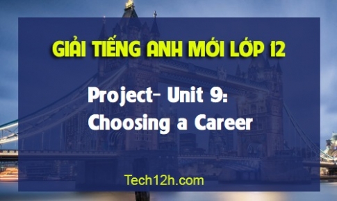 Project Unit 9: Choosing a career