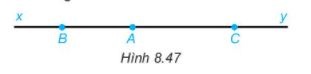 [KNTT] Giải SBT toán 6 bài 33: Điểm nằm giữa hai điểm, tia