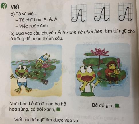 [Phát triển năng lực] Tiếng việt 1 bài 19C: Đường đến trường