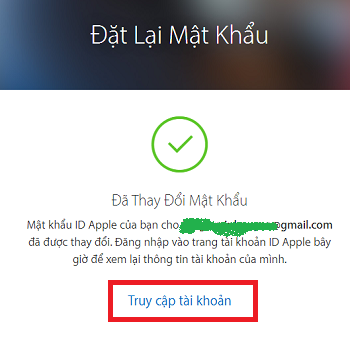 Cách đơn giản để lấy lại tài khoản iCloud quên mật khẩu