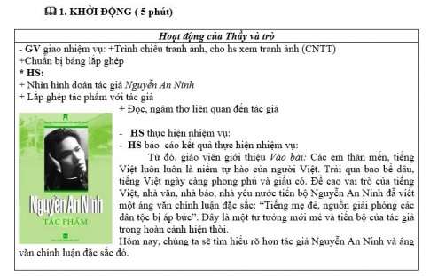 Giáo án PTNL bài Tiếng mẹ đẻ - nguồn giải phóng các dân tộc bị áp bức