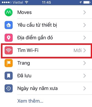 Cách tìm wifi miễn phí – tính năng mới tuyệt vời của Facebook