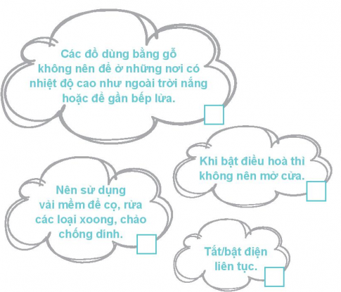 [KNTT] Giải VBT Đạo đức 2 bài 8: Bảo quản đồ dùng gia đình