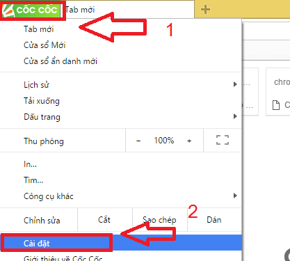 Cách thay đổi chủ đề cho trình duyệt google Chrome và Cốc Cốc của bạn