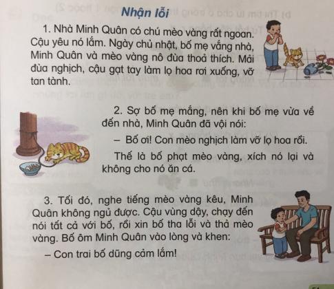 [Phát triển năng lực] Tiếng việt 1 bài 24A: Bạn trong nhà