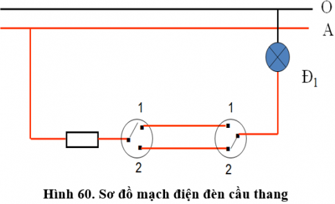 Trắc nghiệm công nghệ 9 bài 9: Thực hành: Lắp mạch điện hai công tắc ba cực điều khiển một đèn