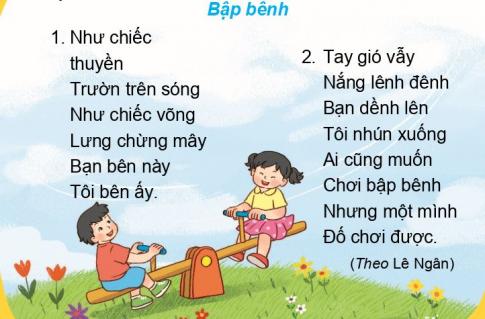 [Phát triển năng lực] Tiếng việt 1 bài 24C: Niềm vui tuổi thơ