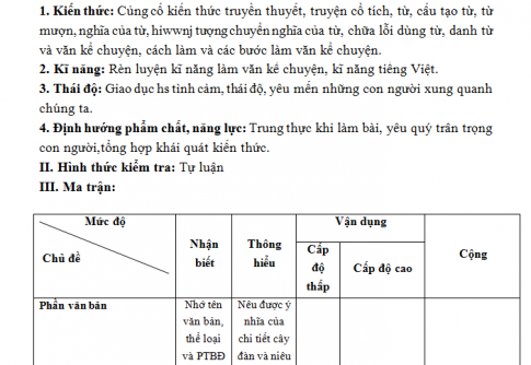 Giáo án vnen bài Kiểm tra giữa học kì I