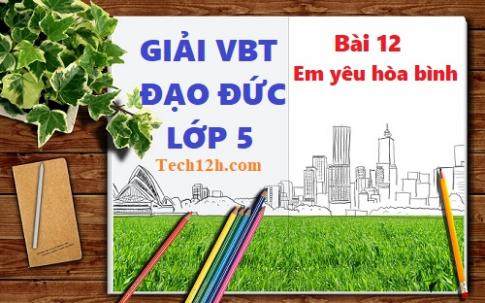 Vở bài tập đạo đức 5 bài 12: Em yêu hòa bình