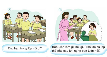 Nếu có bạn vứt một mẩu giấy vụn ra lớp em sẽ nói gì với bạn?