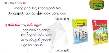 Chọn chữ hoặc dấu thanh phù hợp với ô trống hoặc với tiếng in đậm rồi giải câu đố.