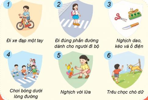 [Phát triển năng lực] Giải đạo đức 1 Bài 11: Em nhận biết tình huống nguy hiểm