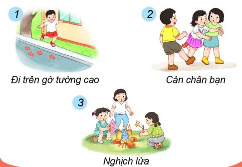 [Phát triển năng lực] Giải đạo đức 1 Bài 11: Em nhận biết tình huống nguy hiểm