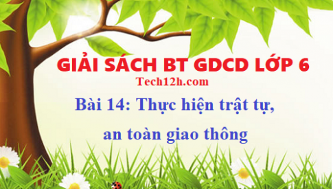 Giải SBT GDCD 6 bài 14: Thực hiện trật tự, an toàn giao thông