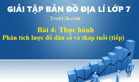 Giải TBĐ địa 7 bài 4: Thực hành phân tích lược đồ dân số và tháp tuổi (tiếp)