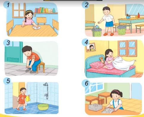 [Phát triển năng lực] Giải đạo đức 1 Bài 3: Tự giác làm việc của mình