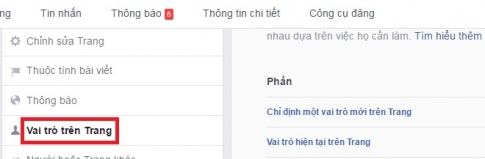 Cách xóa vai trò của một ai đó trong Fanpage Facebook