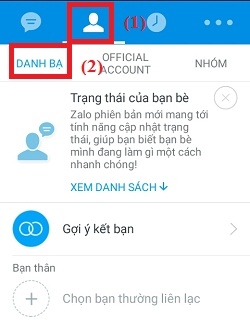 Cách cập nhật trạng thái Zalo ít người biết được