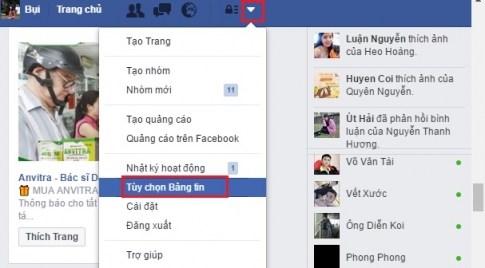 Cách điều chỉnh bảng tin Facebook theo sở thích của mình