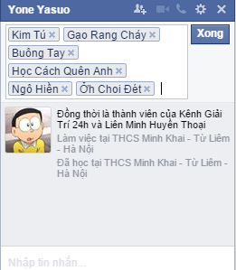 Cách tạo nhóm chát trong facebook để trò chuyện nhiều người