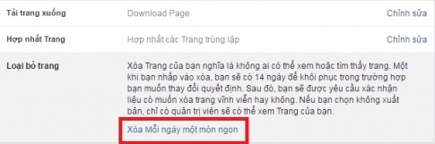 Cách xóa Fanpage Facebook do mình lập ra đơn giản, dễ làm