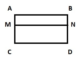 Trong hình vẽ, cạnh song song với cạnh DC là cạnh nào?