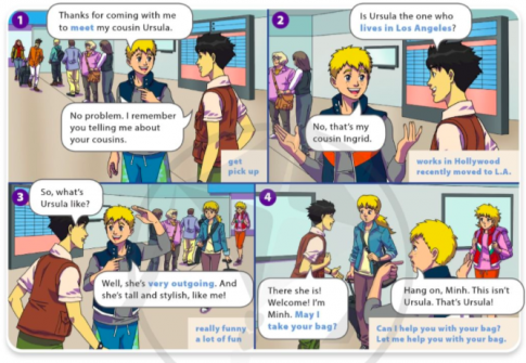 Giải Tiếng Anh 8 Explore English Unit 1 Language focus