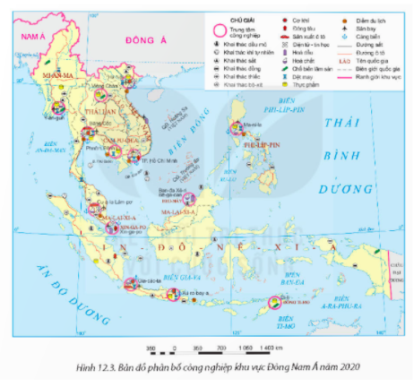 Giải SBT Địa lý 11 Kết nối bài 12 Kinh tế khu vực Đông Nam Á