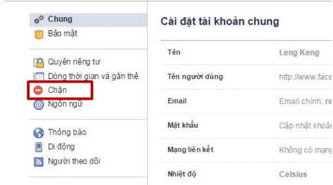 Chặn lời mời chơi game, ứng dụng trên Facebook