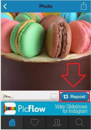 Cách để đăng lại ảnh (repost photo) của người khác trên Instagram 
