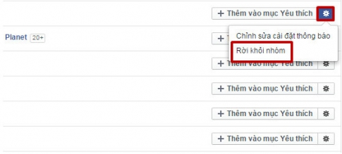 Cách thoát, xóa các nhóm đã tham gia trên Facebook 