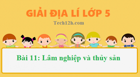 Bài 11: Lâm nghiệp và thủy sản sgk Địa lí 5 Trang 89