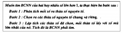 Bài 18: Bội chung nhỏ nhất