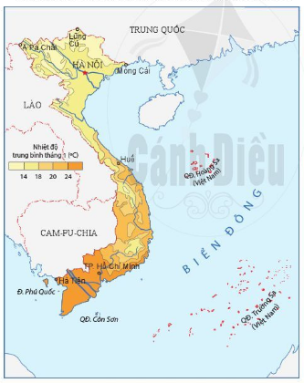 [Cánh Diều] Địa lí 6 bài 16: Thực hành đọc lược đồ khí hậu và biểu đồ nhiệt độ - lượng mưa