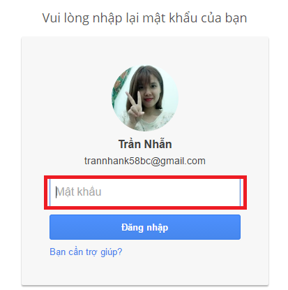 Hướng dẫn cách thay đổi mật khẩu Gmail