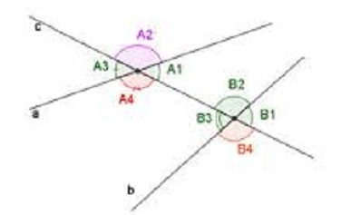 Bài 3: Các góc tạo bởi một đường thẳng cắt hai đường thẳng