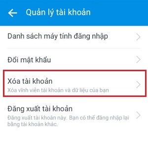 Cách khóa tài khoản Zalo tạm thời