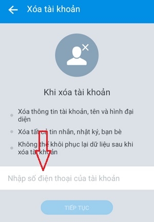 Cách khóa tài khoản Zalo tạm thời