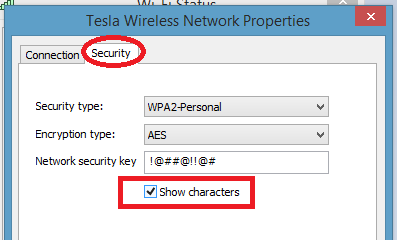 Cách xác đinh mật khẩu mạng wifi đang dùng trong win 8