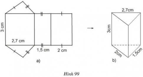 Giải Câu 22 Bài 4: Hình lăng trụ đứng - sgk Toán 8 tập 2 Trang 109