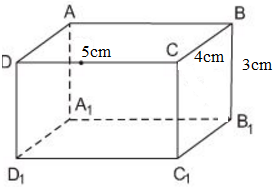 Giải Câu 3 Bài 1: Hình hộp chữ nhật - sgk Toán 8 tập 2 Trang 97