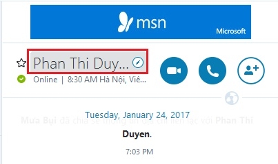 Cách đổi tên của bạn bè nhanh chóng trên Skype