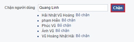 Cách xem lại những người bị chặn trên Facebook của bạn bằng máy tính