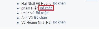 Cách xem lại những người bị chặn trên Facebook của bạn bằng máy tính