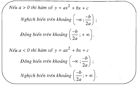 Bài 3: Hàm số bậc hai