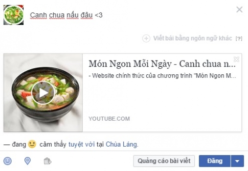 Hai cách đơn giản để chèn video trên youtube lên trang Fanpage Facebook