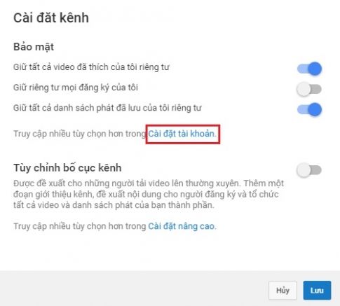 Hướng dẫn thay đổi tên kênh Youtube của bạn