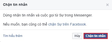 Cách chặn tin nhắn Facebook một ai đó bằng điện thoại và máy tính