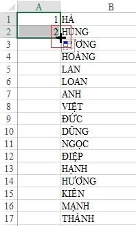 Cách đánh hàng nghìn số thứ tự trên Excel chỉ trong tích tắc 